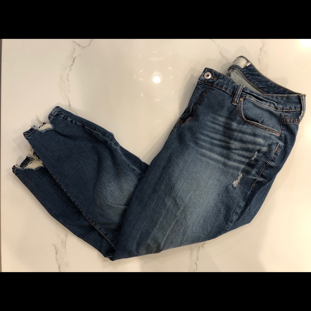 Distressed Torrid Jeans